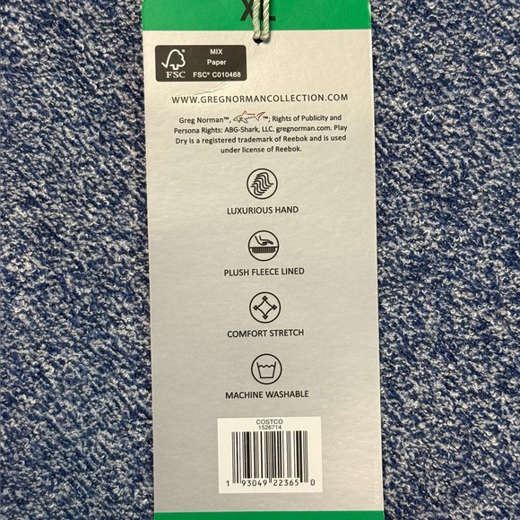 Greg Norman Collection Navy Textured Sweater - Picture 5 of 7